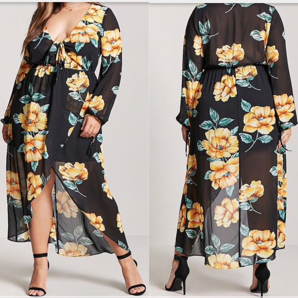 Forever 21 Dresses & Skirts - Forever 21 | Floral Maxi Dress
